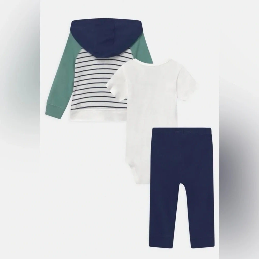 Carter's 3-Piece Striped Little Jacket Set | 3 M